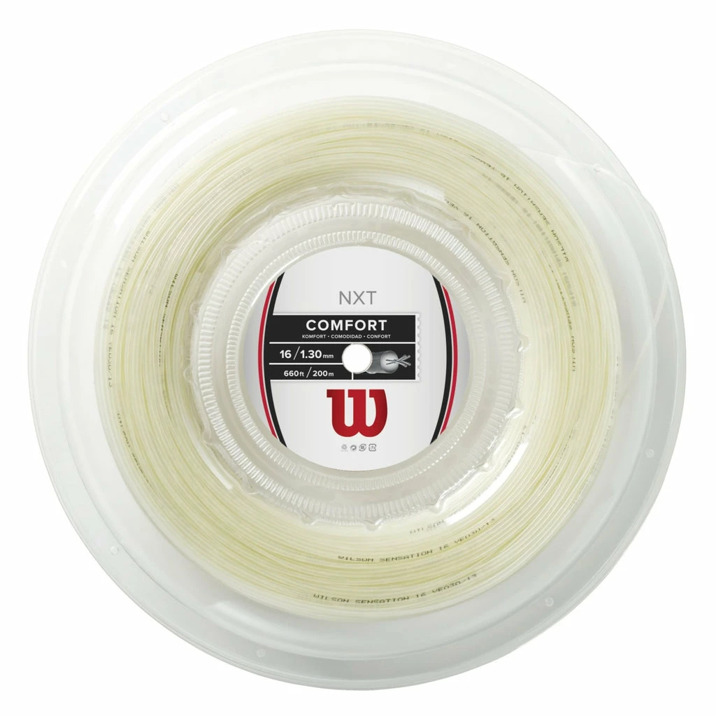 Wilson NXT 16 Tennis String Reel (Natural) 3 Wilson NXT 16 Tennis String Reel (Natural)