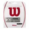 Wilson Synthetic Gut Power 16 Tennis String (Black) 1 Wilson Synthetic Gut Power 16 Tennis String (Black) -Volkl Sales Store WRZ945200 Synthetic Gut Power 16 Bk Pkg 1024x1024