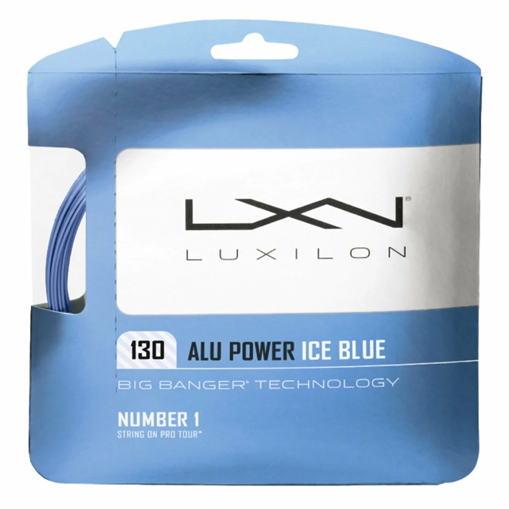 Luxilon ALU Power 16 Tennis String (Ice Blue) 3 Luxilon ALU Power 16 Tennis String (Ice Blue)