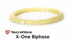 Tecnifibre X-One Biphase 16 Tennis String (Natural) - Cut From Reel