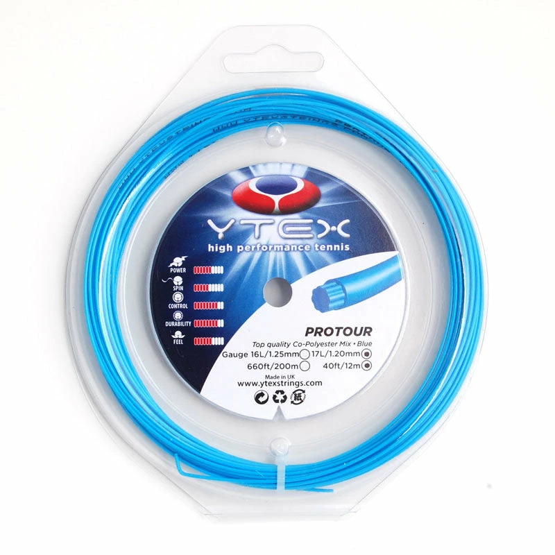 YTex Protour 16L Tennis String (Blue) 3 YTex Protour 16L Tennis String (Blue)