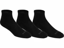 Asics Cushion Quarter Socks (Black)