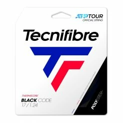 Tecnifibre Black Code 17 Tennis String (Black)