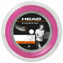 Head Synthetic Gut 17 Tennis String Reel (Pink)