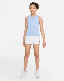 Nike Girls' Dri-FIT Victory Tank (Aluminum/White) -Volkl Sales Store nikecourt dri fit victory older tennis tank M4BXLH 3 1024x1024