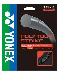 Yonex Poly Tour Strike 16 Tennis String (Black)
