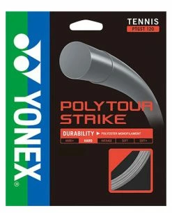 Yonex Poly Tour Strike 16L Tennis String (Grey)