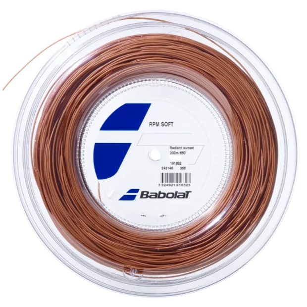 Babolat RPM Soft 17 Tennis String Reel (Orange) 3 Babolat RPM Soft 17 Tennis String Reel (Orange)