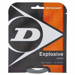 Dunlop Explosive 17 Tennis String (Grey)