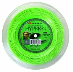 Solinco Hyper-G Soft 16 Tennis String Reel (Green)