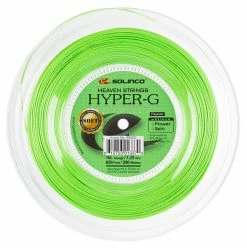 Solinco Hyper-G Soft 16L Tennis String Reel (Green)