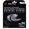 Solinco Barb Wire 17 Tennis String (Black)