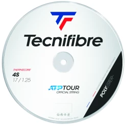 Tecnifibre 4S 17 Tennis String Reel (Black)