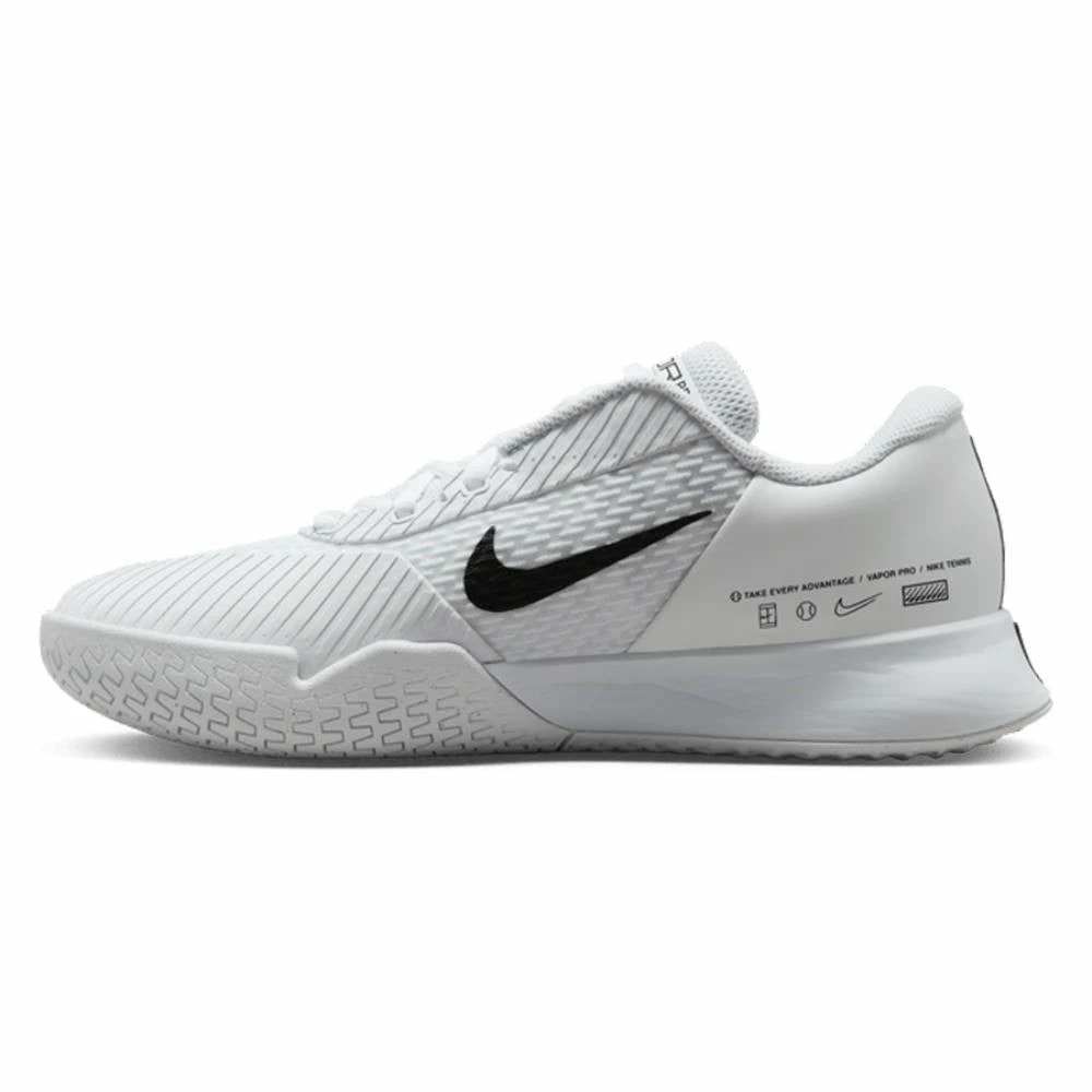 Nike Zoom Vapor Pro 2 Women's Tennis Shoe (White/Black) 4 Nike Zoom Vapor Pro 2 Women's Tennis Shoe (White/Black) - Image 2